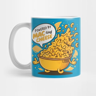 Powered By Mac And Cheese Mug